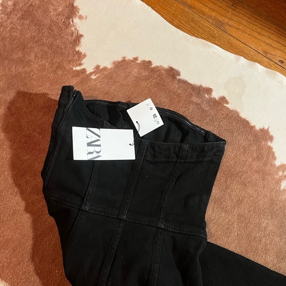 Zara new with tags denim midi dress 
size XS
No flaws - Picture 8 of 8